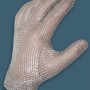 Manulatex Wilco Chainmail Stainless Steel Gloves, 7.5cm Cuff