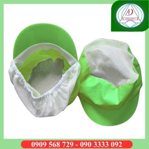 non-vai-chum-toc-mau-xanh