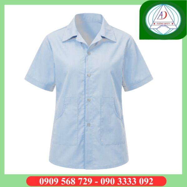 ao-blouse-tay-ngan-mau-trang